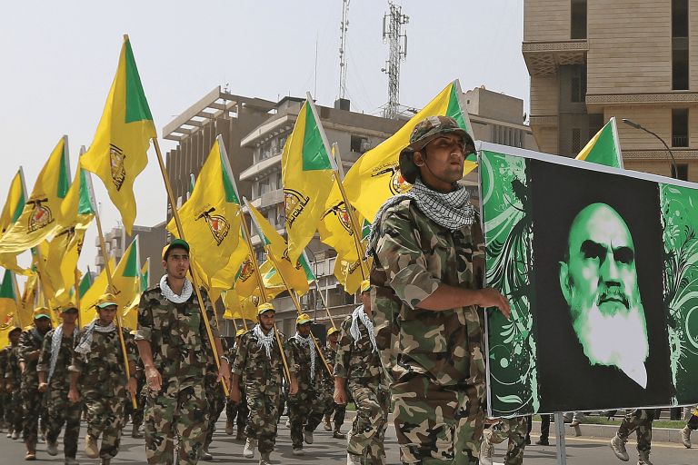 Photo of Hezbollah militants